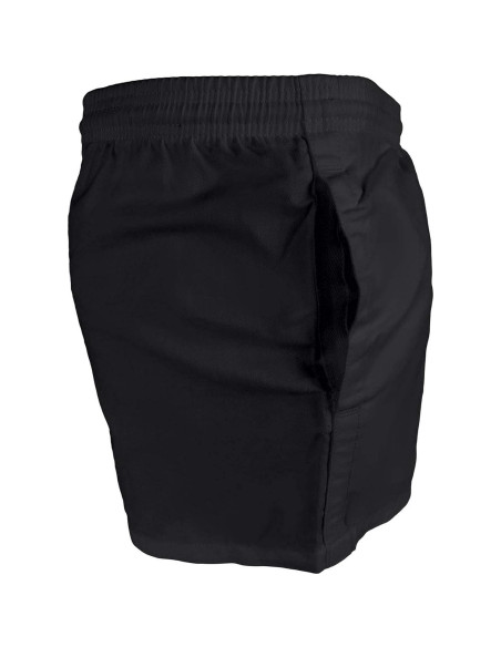Pantalón Corto de Rugby Gilbert Kiwi Pro 100% Algodón Negro