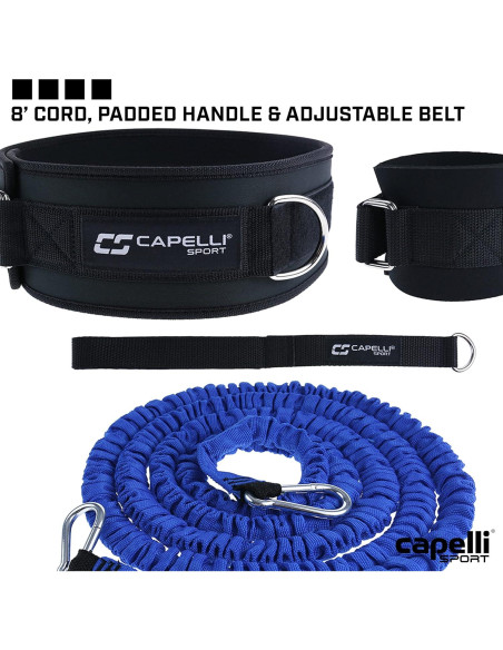 Banda de Resistencia para Correr Capelli Sport 2.44m Ajustable