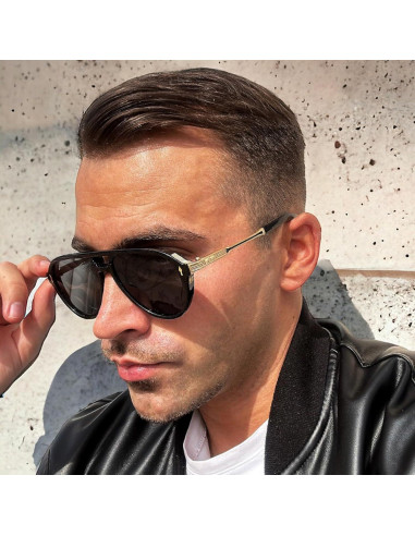 Gafas de Sol AIEYEZO Aviador Retro UV400 Unisex Clásicas