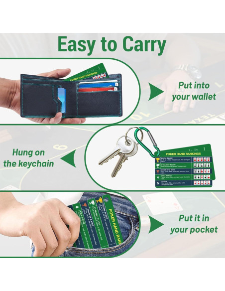 Conjunto de Tarjetas de Póker Epkoxlx con Lupa y Clip