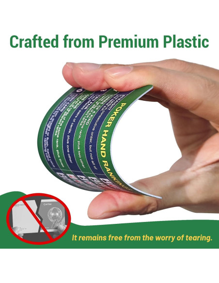 Conjunto de Tarjetas de Póker Epkoxlx con Lupa y Clip