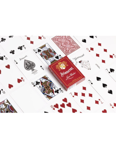 Baraja de Póker Aristocrat Vintage Billetes de Banco - Roja/Azul