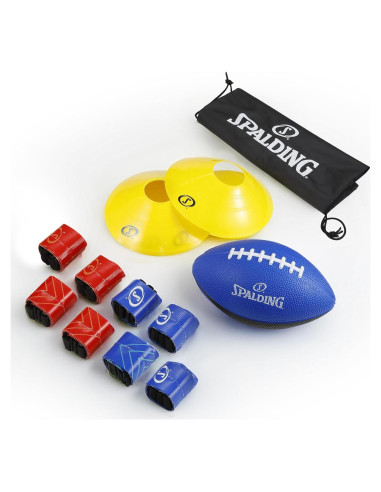 Conjunto de Fútbol Americano Spalding 15 Piezas para Niños y Adultos