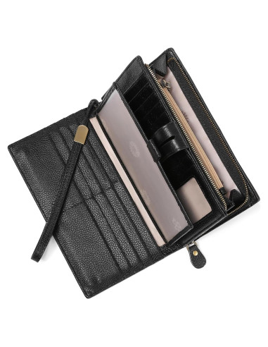 Billetera Grande SENDEFN para Mujeres con Bloqueo RFID y Organizador