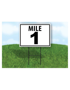 Cartel de Jardín Un Lado Work House Signs 45.72x60.96cm