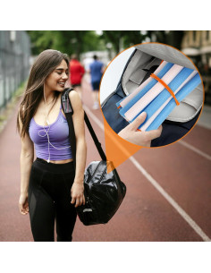 Paquete de 2 Barras Elásticas Meiqidi 10 m Ajustables para Salto 2