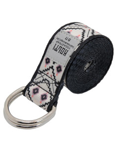 Correa Ajustable de Yoga Kolti 2.44m con D-Ring Antideslizante