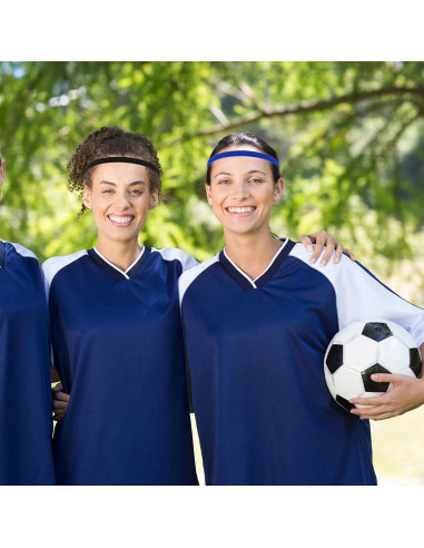 Diademas Elásticas Multicolor Styquenzer - 9 Pcs Antideslizantes