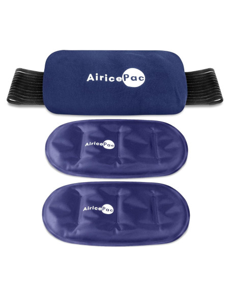 Paquete de Hielo Reutilizable AiricePac - 3 Piezas Gel Frío Calor
