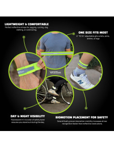 Bandas Reflectantes Ajustables ReflecToes - Seguridad 360 2