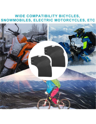 Manoplas de Ciclismo Gosknor Neopreno Impermeables 29 cm