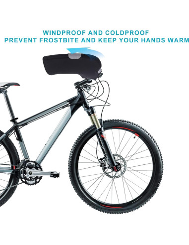 Manoplas de Ciclismo Gosknor Neopreno Impermeables 29 cm