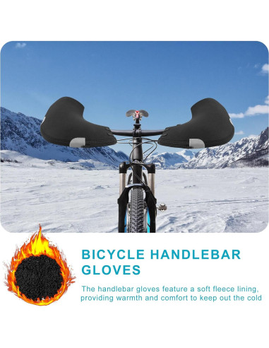 Manoplas de Ciclismo Gosknor Neopreno Impermeables 29 cm