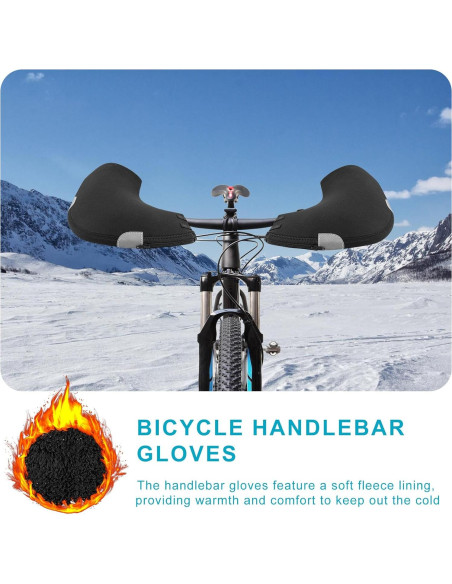 Manoplas de Ciclismo Gosknor Neopreno Impermeables 29 cm