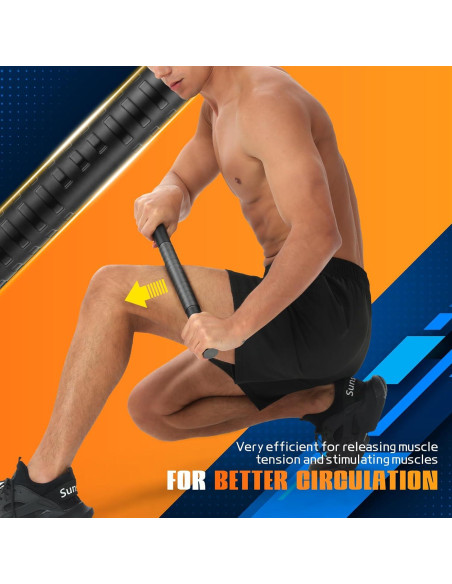 Palillo de Rodillo Muscular H-Brotaco para Masaje Profundo