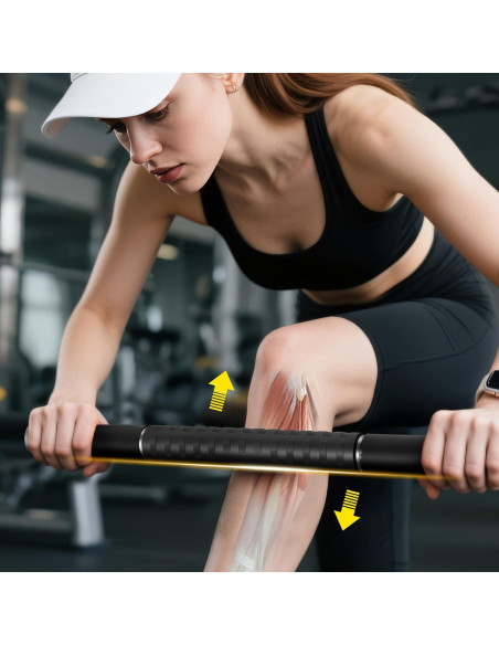 Palillo de Rodillo Muscular H-Brotaco para Masaje Profundo