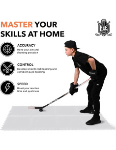 Losas de Hockey ACE HOCKEY - 9 Piezas 1.86 m Entrenamiento 2
