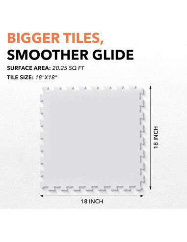 Losas de Hockey ACE HOCKEY - 9 Piezas 1.86 m Entrenamiento