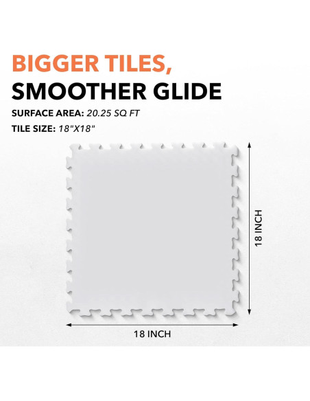 Losas de Hockey ACE HOCKEY - 9 Piezas 1.86 m Entrenamiento