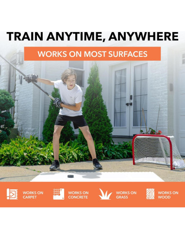 Losas de Hockey ACE HOCKEY - 9 Piezas 1.86 m Entrenamiento