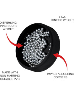 Disco de Entrenamiento de Hockey Ninja Puck 170 g para Práctica Fuera del Hielo 2