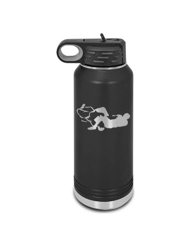 Botella de Agua Acero Inoxidable RDW 32 oz Personalizable Negro