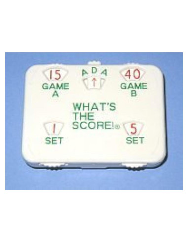 Marcador de Tenis Score One Lite - Portátil y Práctico