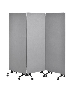Divisor de Oficina Acústico Plegable Genérico 182.88x167.64cm