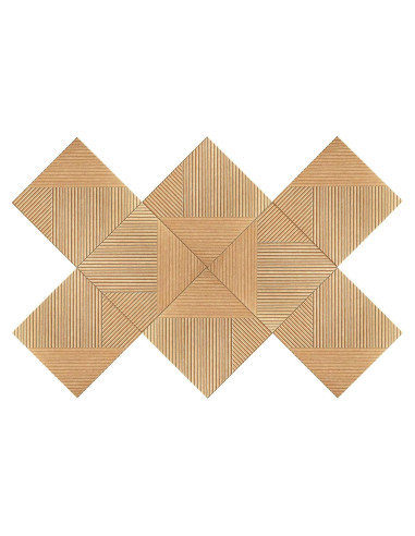 Paneles Acústicos Autoadhesivos Ritollo 8 Piezas 61x61 cm