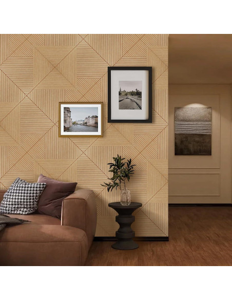 Paneles Acústicos Autoadhesivos Ritollo 8 Piezas 61x61 cm