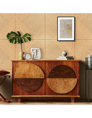 Paneles Acústicos Autoadhesivos Ritollo 8 Piezas 61x61 cm