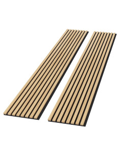Paneles Acústicos de Madera ROOMTEC 2 Piezas 240.4x32 cm