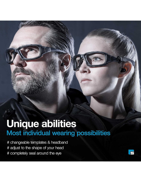 Gafas de Tiro SolidWork Protección Ocular Anti-rayones