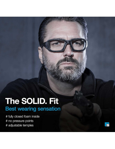 Gafas de Tiro SolidWork Protección Ocular Anti-rayones