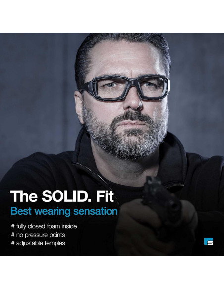 Gafas de Tiro SolidWork Protección Ocular Anti-rayones