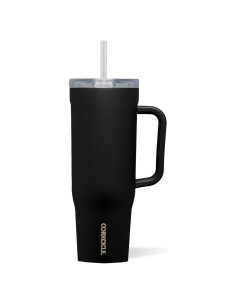 Vaso Aislado Corkcicle Cruiser 40 oz Acero Inoxidable Negro