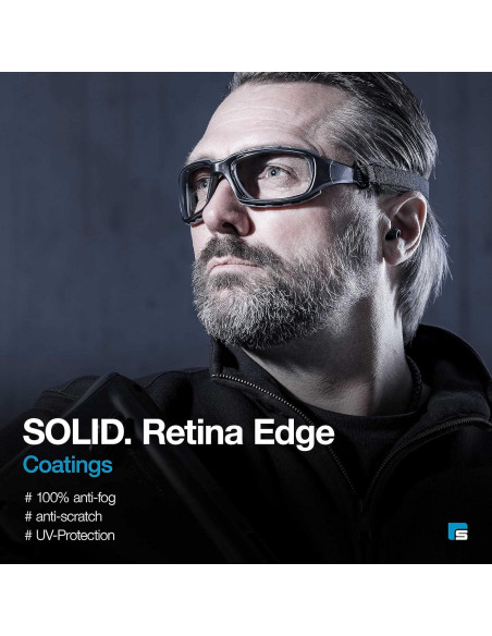 Gafas de Tiro SolidWork Protección Ocular Anti-rayones