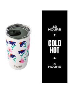 Vaso Aislado S'well 18oz Acero Inoxidable Margarita Azul 2