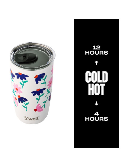 Vaso Aislado S'well 18oz Acero Inoxidable Margarita Azul