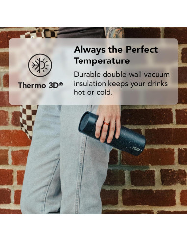 Vaso de Acero Inoxidable MiiR 360 - 0.47L Verde Pino