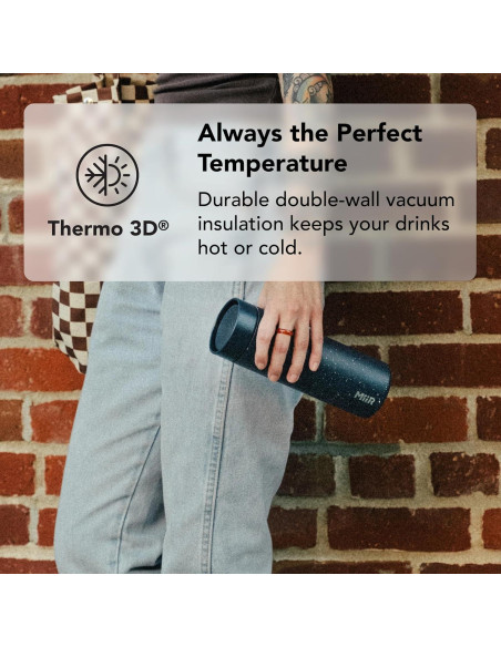 Vaso de Acero Inoxidable MiiR 360 - 0.47L Verde Pino