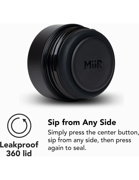 Vaso de Acero Inoxidable MiiR 360 - 0.47L Verde Pino