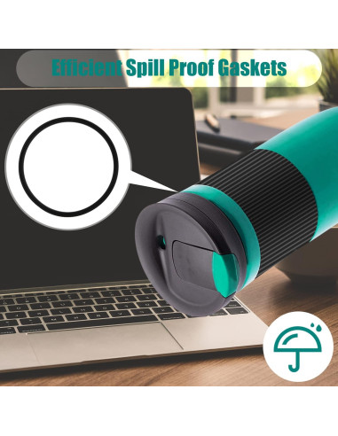 6 Juntas de Tapa de Goma KINBOM para Tazas Contigo Snapseal