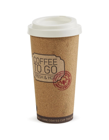 Tazas de Viaje Reutilizables Corky 16 Onzas Historia de Vida - 4 Paquete