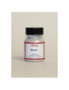 Pintura Acrílica Angelus 28.35g Color Plata para Cuero