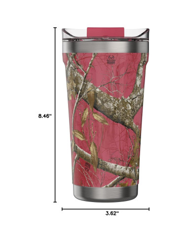 Vaso Elevation OtterBox 0.45L Acero Inoxidable Flamingo Pink