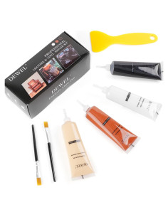 Kit de Reparación de Cuero DEWEL 4 Colores para Sofás y Autos