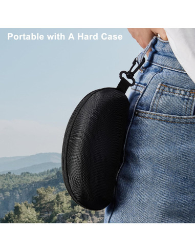 Gafas de Seguridad Xaegistac Anti-vaho UV400 con Estuche