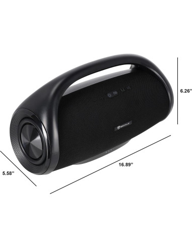 Altavoz Bluetooth Rockville CANON XXL 60W Resistente al Agua