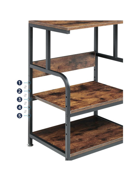 Soporte de Mesa para Impresora Fannova 3 Niveles Ajustable